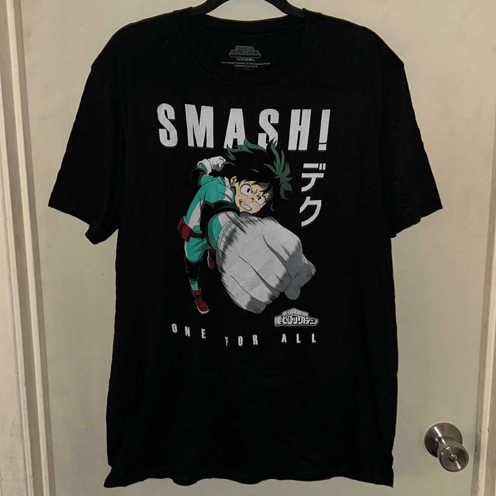 My hero academia graphic t-shirt